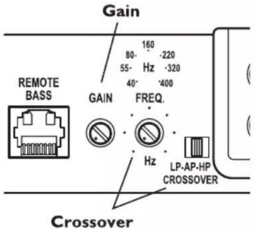Rockford Fosgate Punch P10002 - AJUSTE DE LA FRECUENCIA X-OVER (Transición) - 1