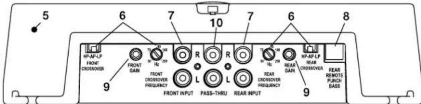 Rockford Fosgate Power 551X - CONTENIDO DE LA CAJA - 2