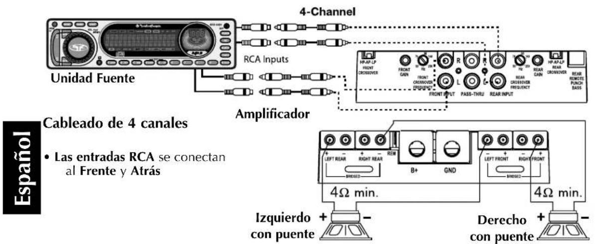 Rockford Fosgate Power 551X - PRECAUCION: - 8