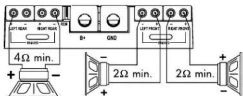 Rockford Fosgate Power 551X - CÁBLAGE DU SYSTÉME - 9