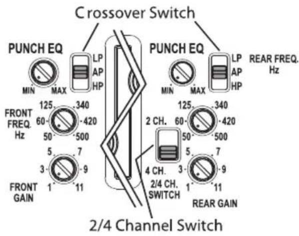 Rockford Fosgate P5004 - PUNCH EQ - 1