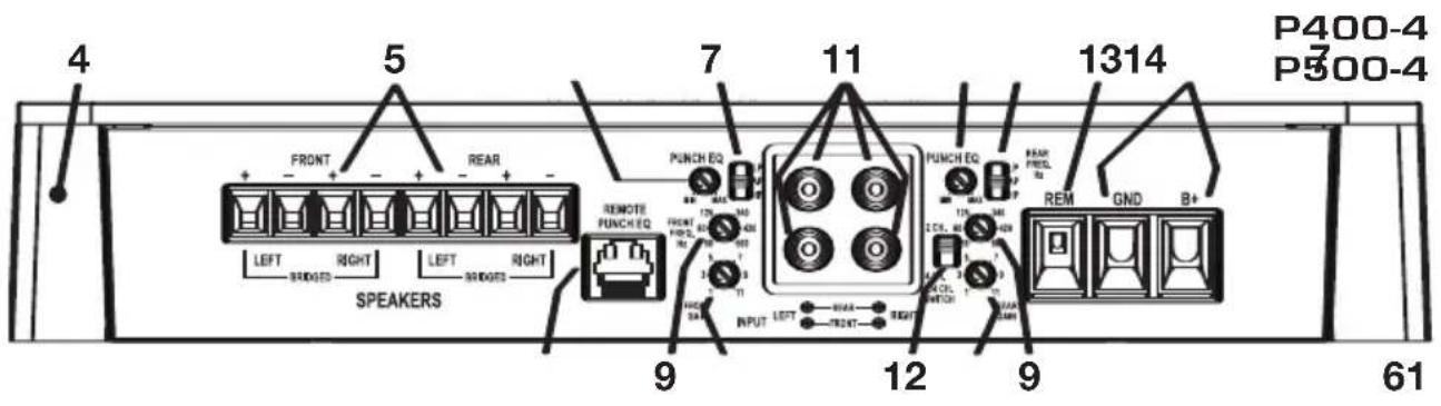 Rockford Fosgate P5004 - CONTENTS OF CARTON - 1