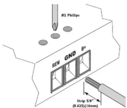 Rockford Fosgate P5004 - VERKABELUNG DES SYSTEMS - 4