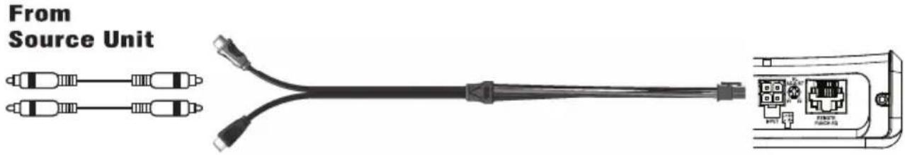 Rockford Fosgate PBR300X1 - CABLAGGIO DEL SISTEMA - 6