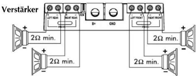 Rockford Fosgate Power 851 x - VERKABELUNG DES SYSTEMS - 7