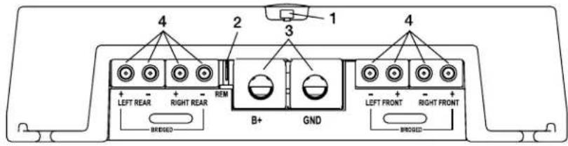 Rockford Fosgate Power 851 x - CONTENUTO DELL'IMBALLAGGIO - 1