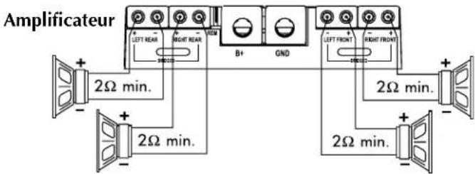 Rockford Fosgate Power 851 x - CÂBLAGE DU SYSTÈME - 10