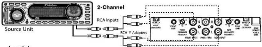Rockford Fosgate Power 851 x - WIRING THE SYSTEM - 8