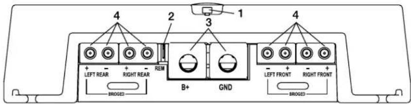 Rockford Fosgate Power 851 x - CONTENIDO DE LA CAJA - 1