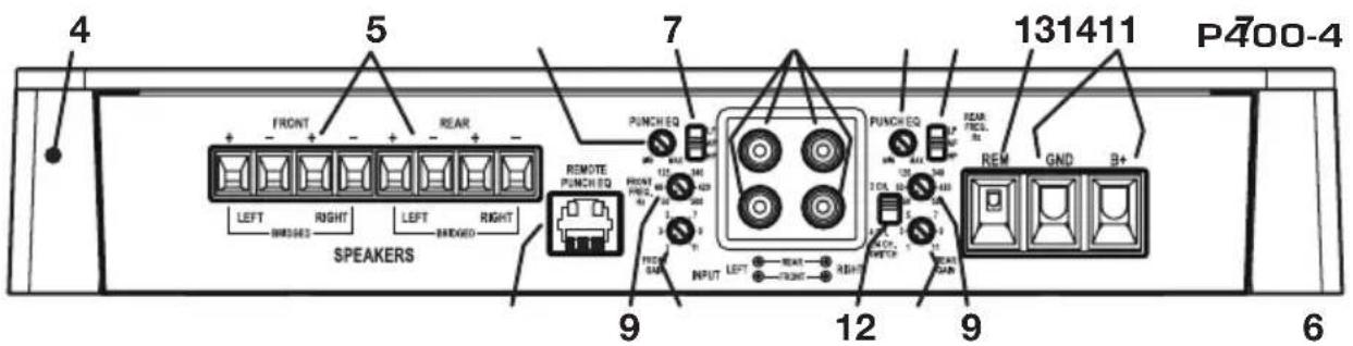 Rockford Fosgate P4004 - CONTENTS OF CARTON - 1