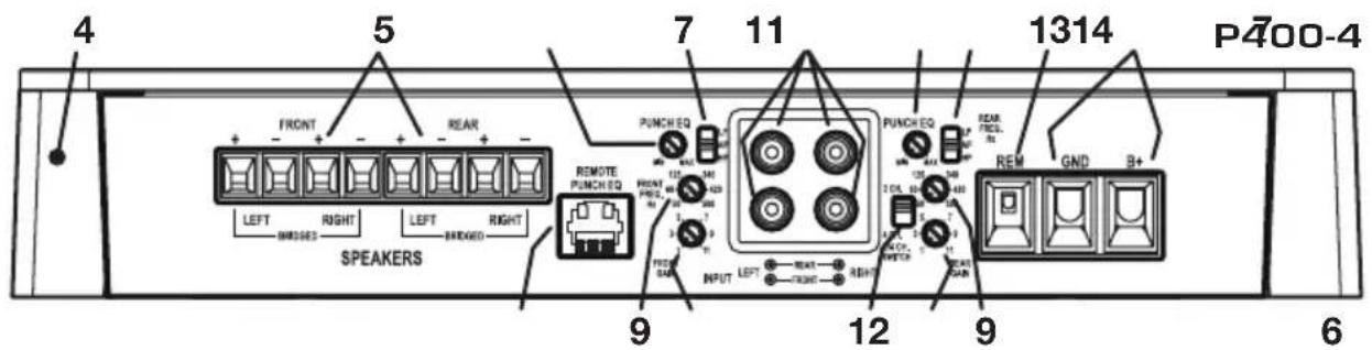 Rockford Fosgate Punch P3001 - CONTENIDO DE LA CAJA - 2