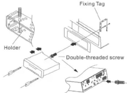 Auna MD140BT 10007164 - Dismantle the main part - 1