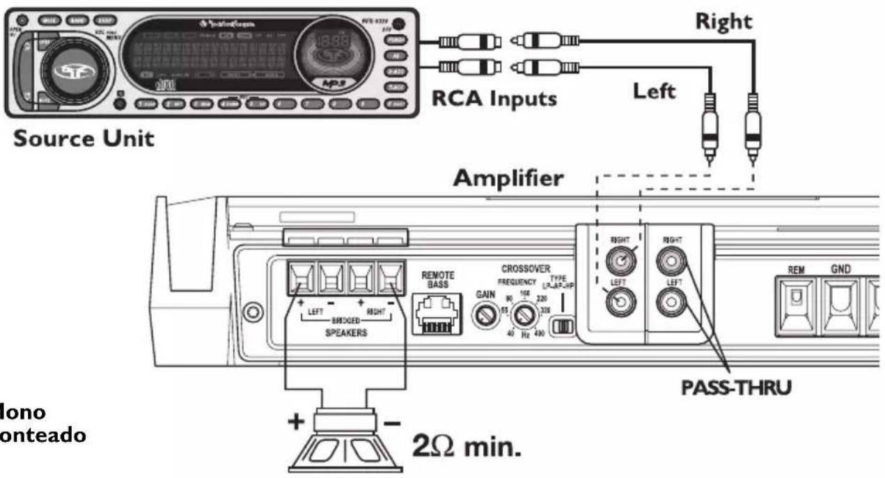 Rockford Fosgate T8004 - T3002 - 3