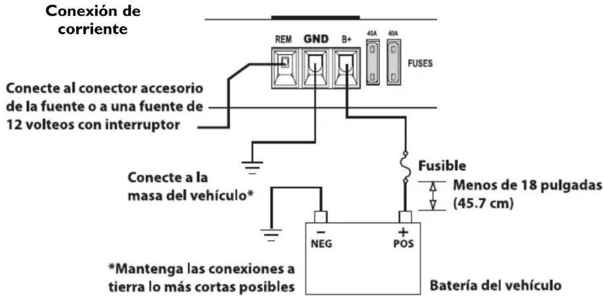 Rockford Fosgate T8004 - PRECAUCION: - 4