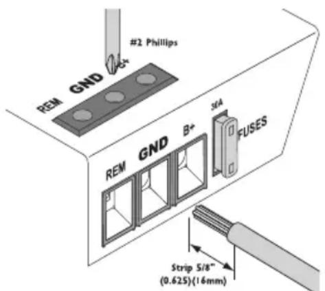 Rockford Fosgate T8004 - ATTENZIONE: - 1