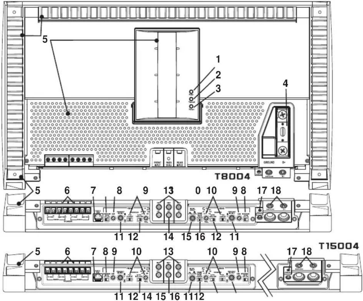 Rockford Fosgate T8002 - CONTENTS OF CARTON - 1