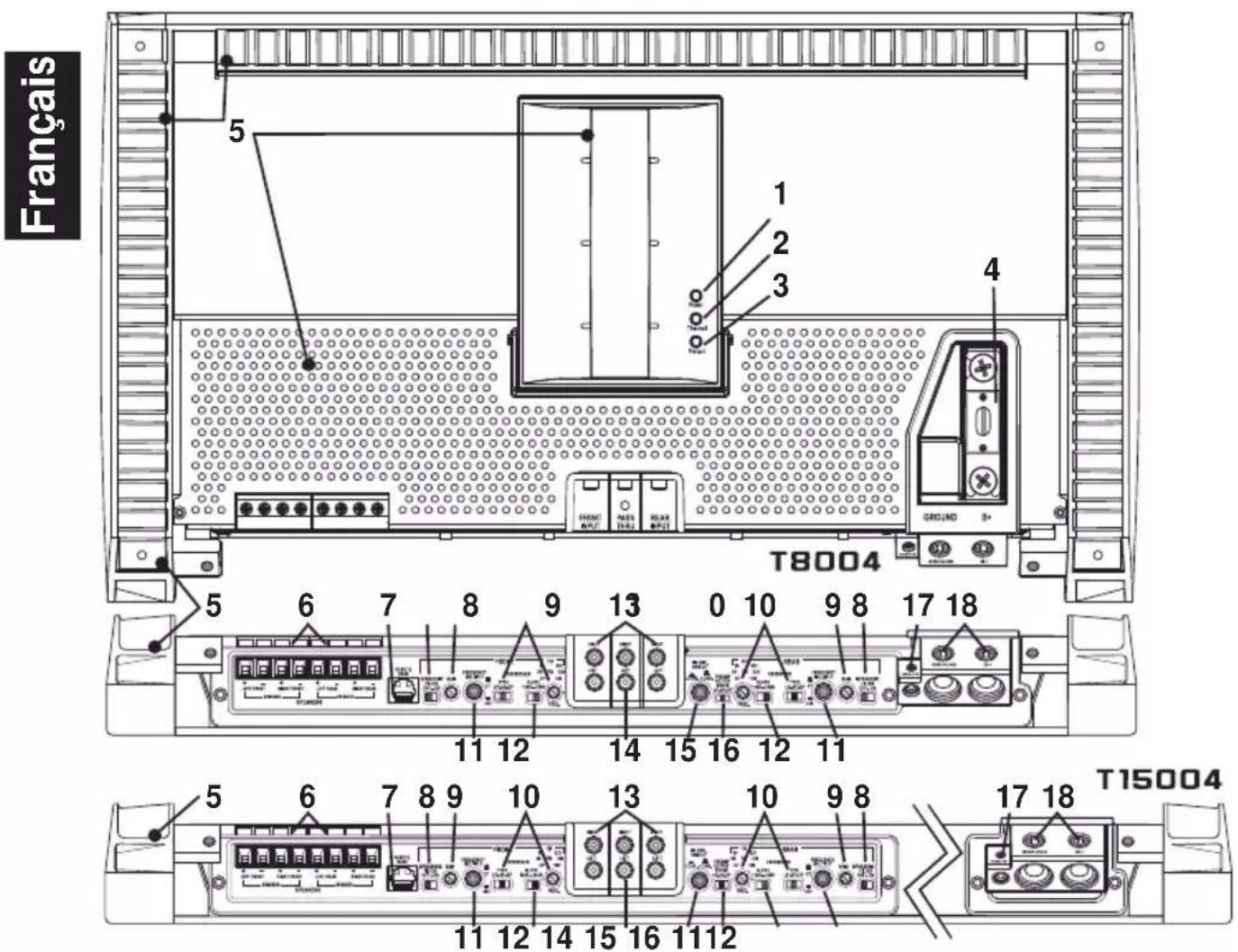 Rockford Fosgate T8002 - CONTENU DEL L'EMBALLAGE - 1