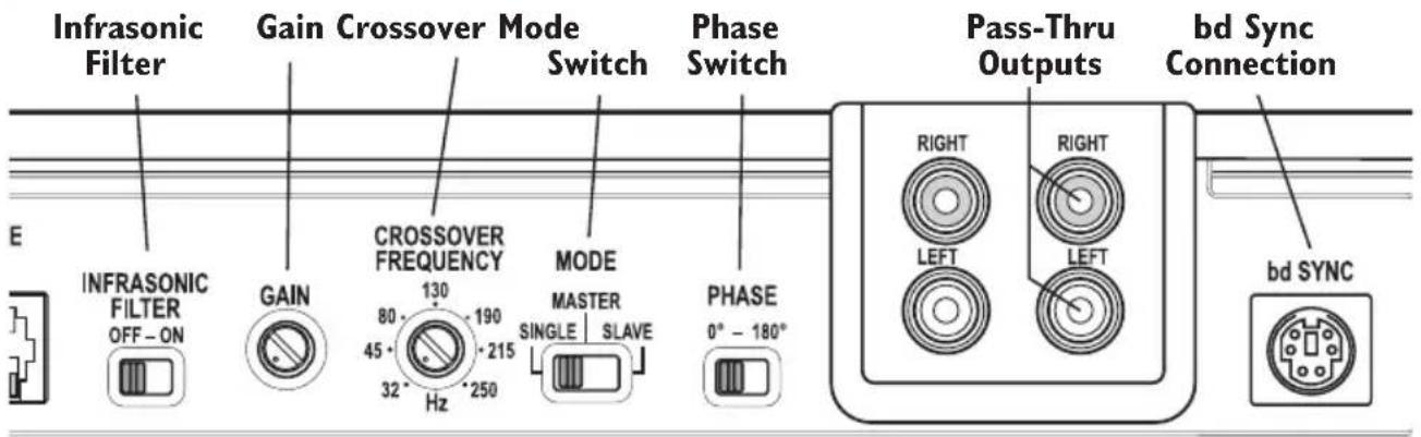 Rockford Fosgate T20001BD - CROSSOVER-FREQUENZ EINSTELLEN - 1
