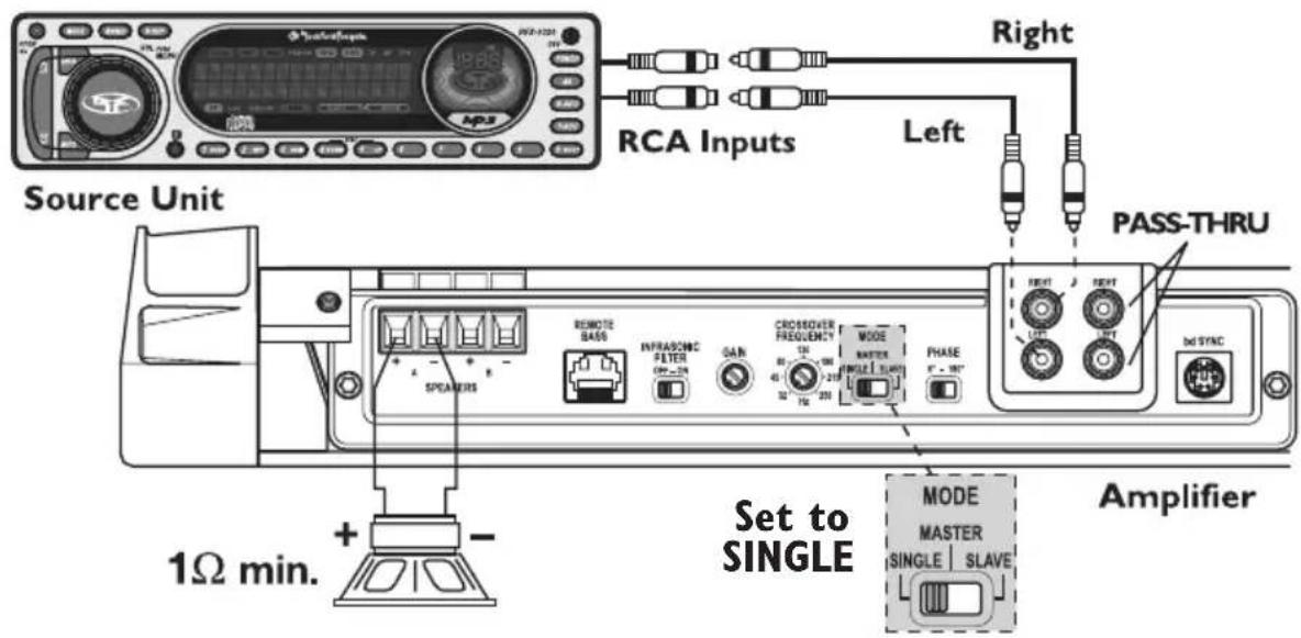 Rockford Fosgate T20001BD - WIRING THE SYSTEM - 9