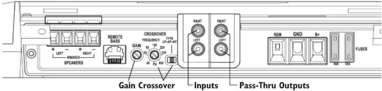 Rockford Fosgate T3002 - REGOLAZIONE DELLA FREQUENZA DI INCROCIO - 2