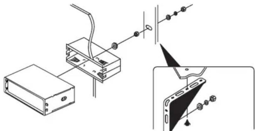 Renkforce SD7629 - Einbau in den Radioschacht - 6