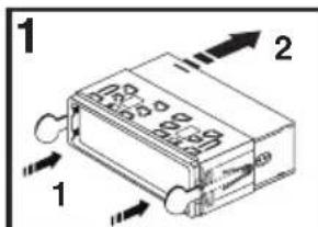 Renkforce SD7629 - Einbau in den Radioschacht - 1