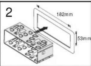 Renkforce CD7630 - Inbouw in de radioschacht - 2