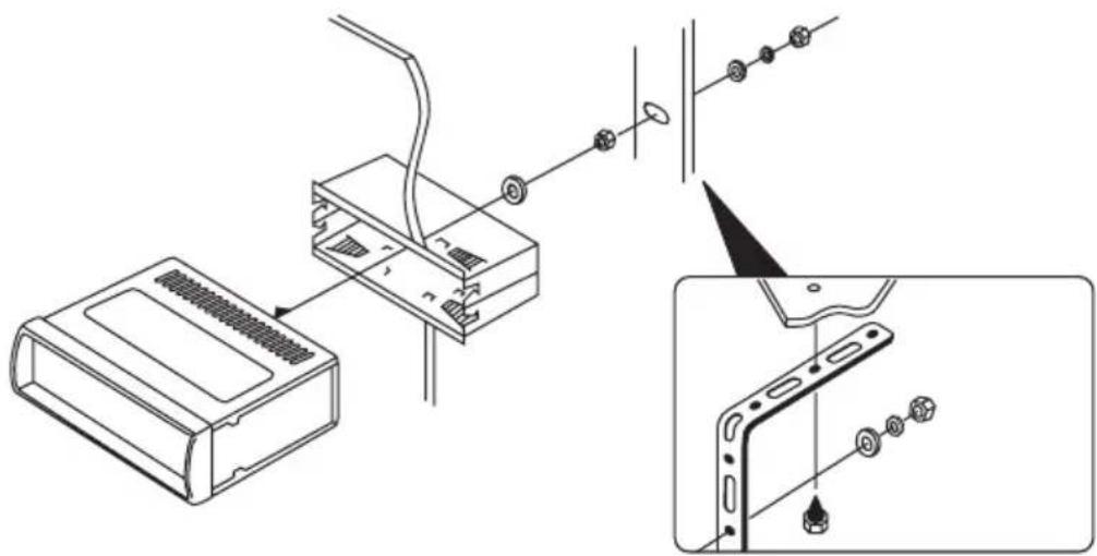 Renkforce CD7630 - Installation dans la baie radio - 6