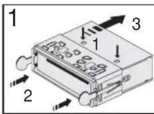 Renkforce CD7630 - Installation into the radio slot - 1