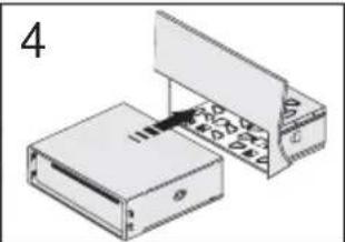 Renkforce CD7630 - Einbau in den Radioschacht - 4