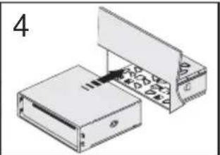 Renkforce CD7630 - Installation into the radio slot - 4