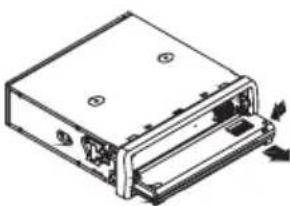 Renkforce AN 8006 - Removing and replacing the front control panel - 3
