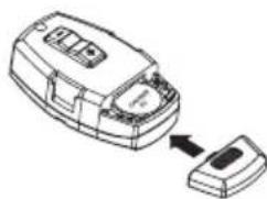 Renkforce AN 8006 - Einlegen/Wechsel der Fernbedienungsbatterie - 5