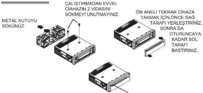 ELTA 7537N1 - Ön panelin takılması - 1