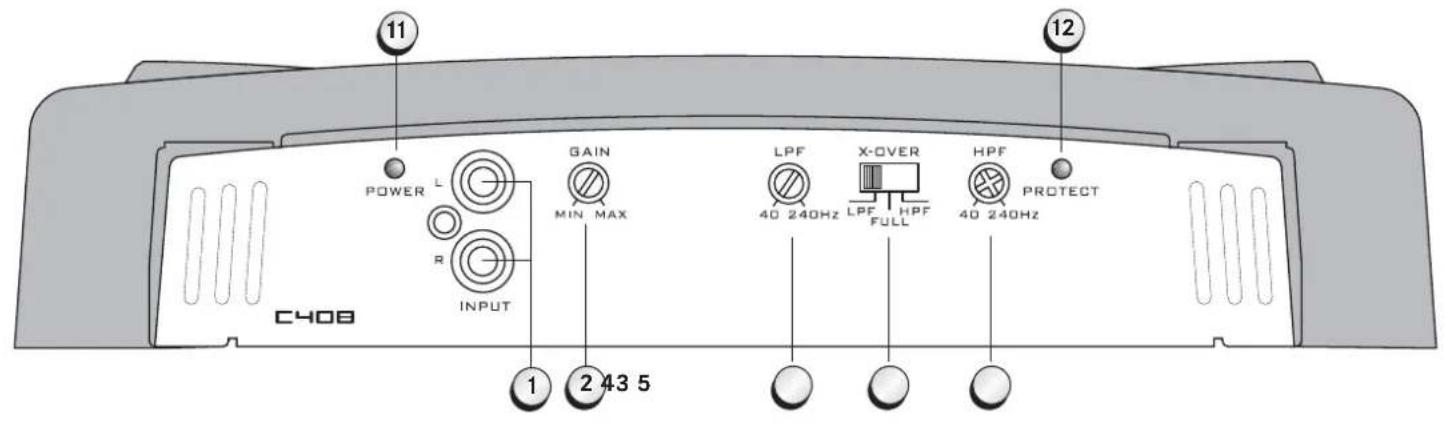 Axton C508 - ALLGEMEINE MERKMALE AXTON C208 / C408 / C508 - 1