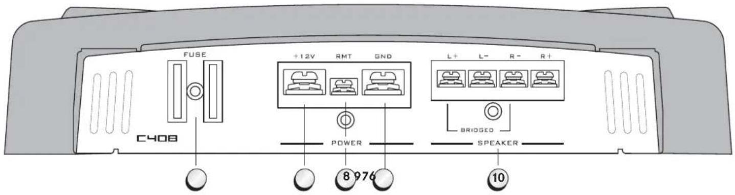 Axton C408 - ALLGEMEINE MERKMALE AXTON C208 / C408 / C508 - 2