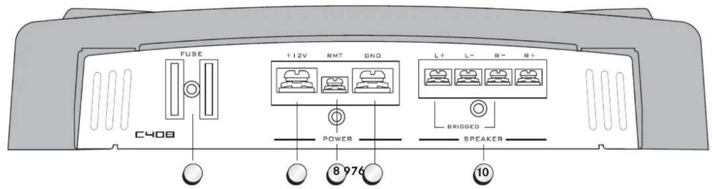 Axton C408 - A CARACTERISTIQUES PRINCIPALES AXTON C208/C408/C508 - 2