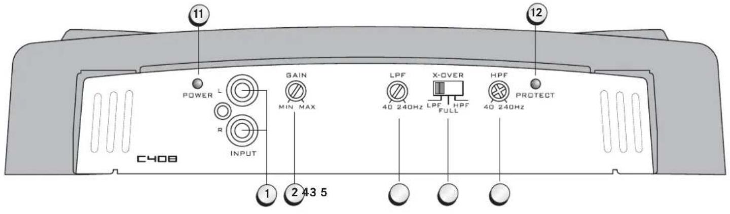 Axton C408 - ALLGEMEINE MERKMALE AXTON C208 / C408 / C508 - 1