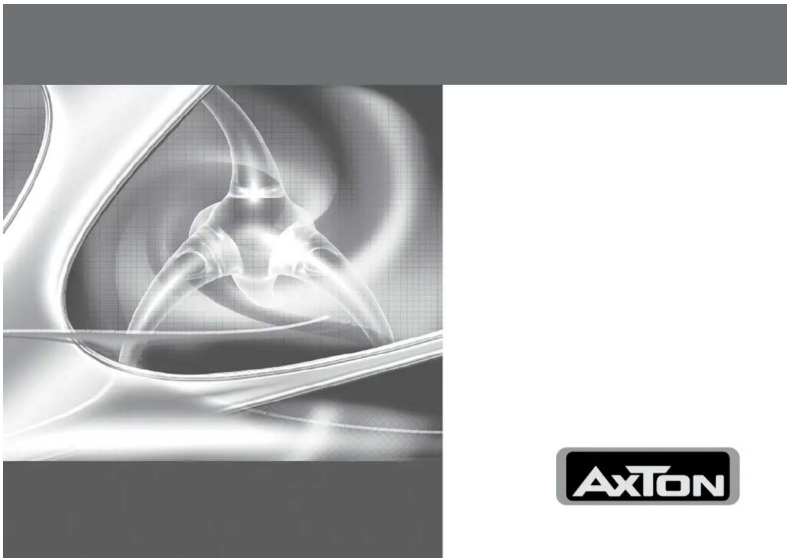 Axton A485 - Garantie-Einschränkungen - 2