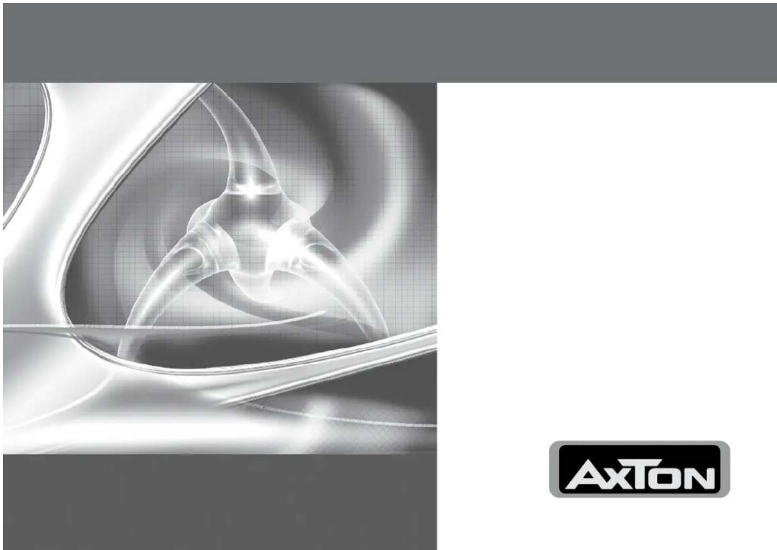 Axton A1500 - Wichtig! - 2
