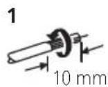 PIONEER VSX819HK - Branchement des fils nus - 1