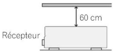 60 cm Récepteur