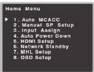 PIONEER VSX523 K - Confi guración automática para sonido envolvente (MCACC) - 2