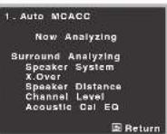 PIONEER VSX1023K - Automatically setting up for surround sound (MCACC) - 3