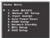 PIONEER VSX1023K - Automatically setting up for surround sound (MCACC) - 2