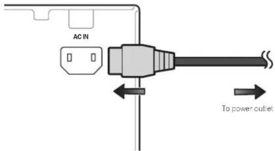 PIONEER HTP070 - Plugging the receiver - 1