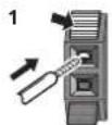 PIONEER HTP070 - Branchement des fils nus - 1