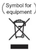 PIONEER HTP070 - Information for users on collection and disposal of old equipment and used batteries - 1