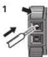 PIONEER HTP070 - Conexiones de cables desnudos - 1