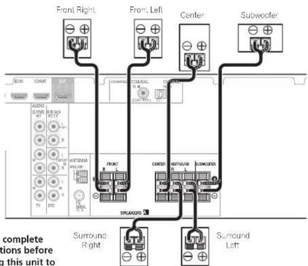 PIONEER HTP070 - CAUTION - 1